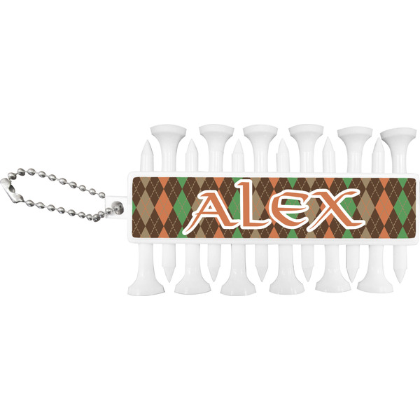 Brown Argyle Golf Buddy