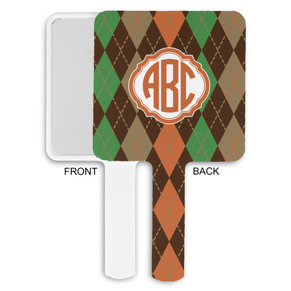 Brown Argyle Hand Mirrors - Approval