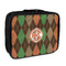 Brown Argyle Insulated Lunch Bag (Personalized)