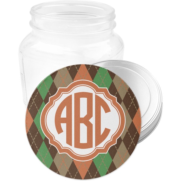 Brown Argyle Jar Opener - Main