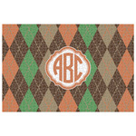 Brown Argyle 1014 pc Jigsaw Puzzle (Personalized)