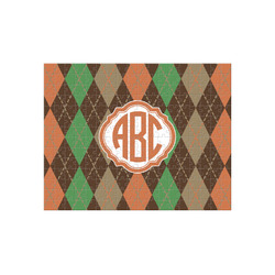 Brown Argyle 252 pc Jigsaw Puzzle (Personalized)