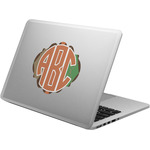 Brown Argyle Laptop Decal (Personalized)