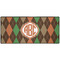 Brown Argyle Large Gaming Mats - APPROVAL