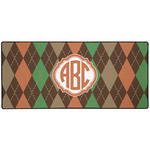 Brown Argyle 3XL Gaming Mouse Pad - 35" x 16" (Personalized)