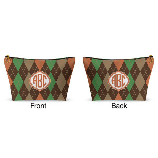 Brown Argyle Makeup Bag Approval
