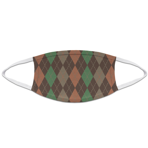 Brown Argyle Mask2