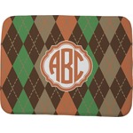 Brown Argyle Memory Foam Bath Mat - 48"x36" (Personalized)