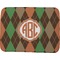 Brown Argyle Memory Foam Bath Mat - 48"x36" (Personalized)