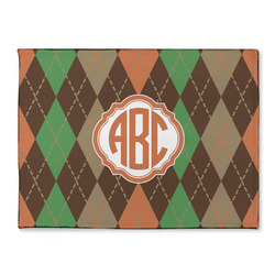 Brown Argyle Microfiber Screen Cleaner (Personalized)