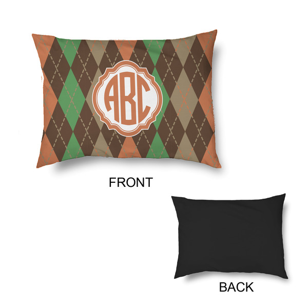 Brown Argyle Outdoor Dog Beds - Small - APPROVAL