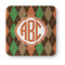 Brown Argyle Paper Coasters - Approval