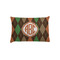 Brown Argyle Pillow Case - Toddler w/ Monogram