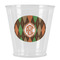 Brown Argyle Plastic Shot Glass (Personalized)