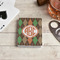 Brown Argyle Playing Cards - In Context