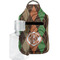 Brown Argyle Hand Sanitizer & Keychain Holder (Personalized)