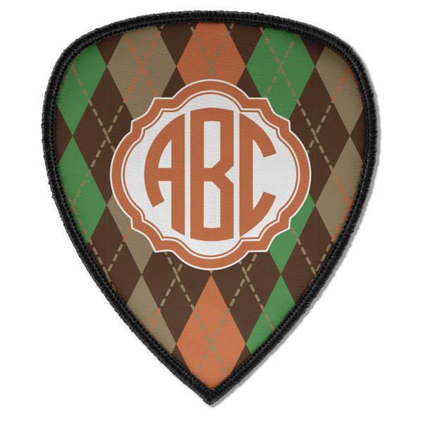 Brown Argyle Shield Patch