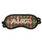 Brown Argyle Sleeping Eye Mask (Personalized)