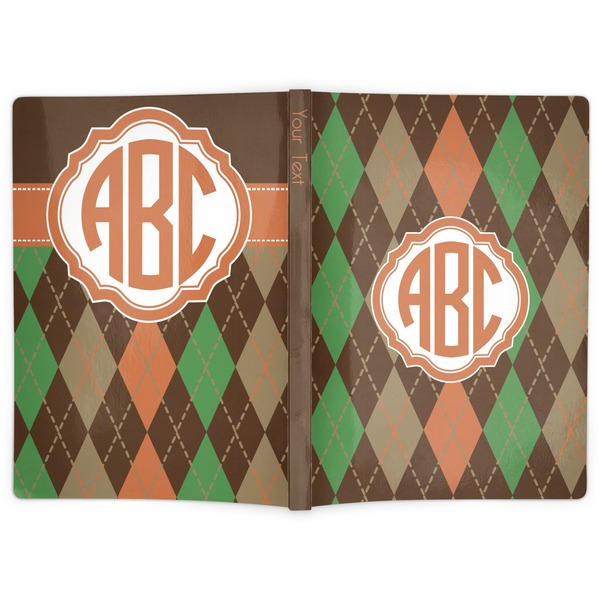 Brown Argyle Soft Cover Journal - Apvl