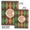 Brown Argyle Soft Cover Journal - Compare