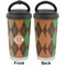 Brown Argyle Stainless Steel Travel Cup - Apvl