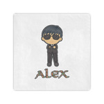 Brown Argyle Standard Cocktail Napkins (Personalized)