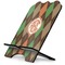 Brown Argyle Stylized Tablet Stand (Personalized)