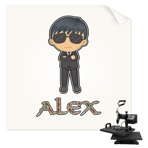 Custom Brown Argyle Sublimation Transfer - Pocket (Personalized)