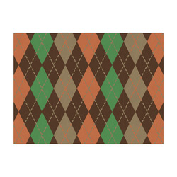 Brown Argyle Tissue Paper Sheets - Large - Heavyweight