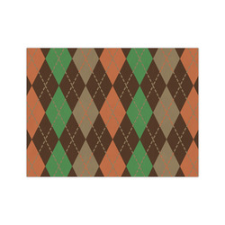 Brown Argyle Medium Tissue Papers Sheets - Heavyweight