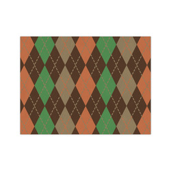 Brown Argyle Tissue Paper Sheets - Medium - Heavyweight