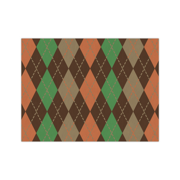Custom Brown Argyle Tissue Paper Sheets - Medium - Heavyweight