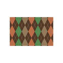 Brown Argyle Small Tissue Papers Sheets - Heavyweight