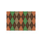 Brown Argyle Tissue Paper Sheets - Small - Heavyweight