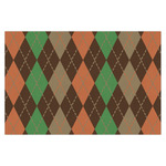 Brown Argyle Tissue Paper Sheets - X-Large - Heavyweight