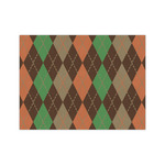 Brown Argyle Tissue Paper Sheets - Medium - Lightweight