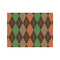 Brown Argyle Tissue Paper Sheets - Medium - Lightweight