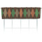 Brown Argyle Valance (Personalized)