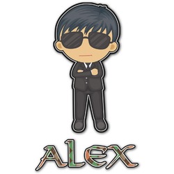 Brown Argyle Graphic Decal - Custom Sizes (Personalized)