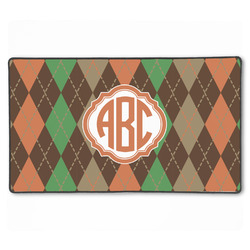 Brown Argyle XXL Gaming Mouse Pad - 24" x 14" (Personalized)