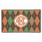 Brown Argyle XXL Gaming Mouse Pad - 24" x 14" (Personalized)