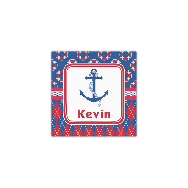 Buoy & Argyle Print 12x12 - Canvas Print - Front View