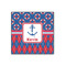 Buoy & Argyle Print Wood Print - 12x12 (Personalized)