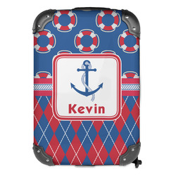 Buoy & Argyle Print Kids Hard Shell Backpack (Personalized)
