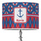 Buoy & Argyle Print Drum Lamp Shade (Personalized)