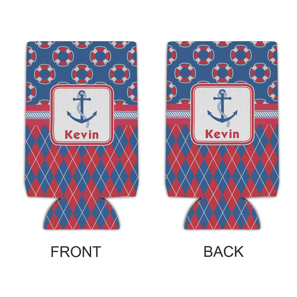 Buoy & Argyle Print 16oz Can Sleeve - APPROVAL