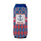 Buoy & Argyle Print 16oz Can Sleeve - FRONT (on can)