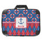 Buoy & Argyle Print Hard Shell Briefcase - 18" (Personalized)