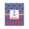 Buoy & Argyle Print Wood Print - 20x24 (Personalized)