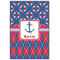 Buoy & Argyle Print Wood Print - 20x30 (Personalized)